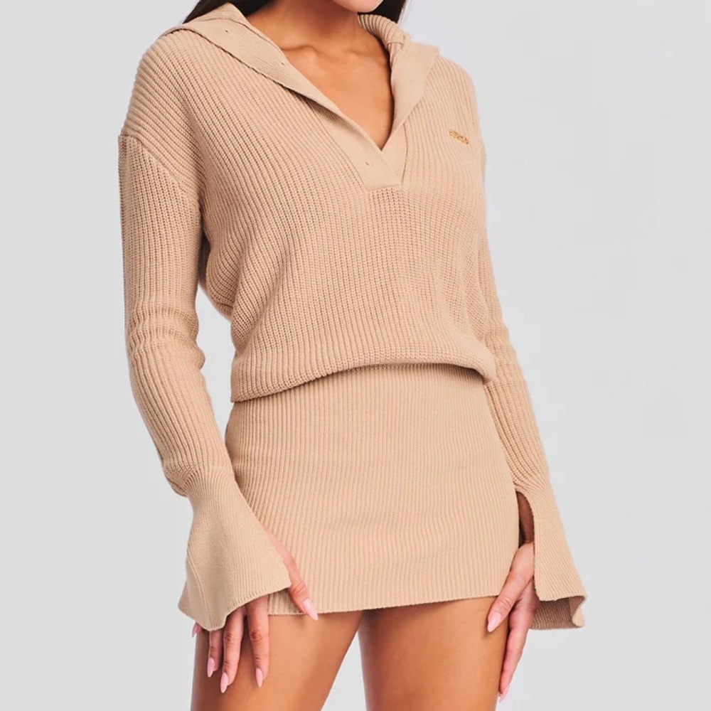NWT Seroya Katana Dress in Tan